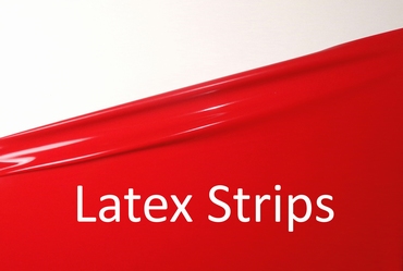 Latex streifen/trim, Chilli-Red, 2cm breite, 10 m lange LPM